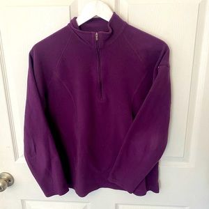 Women’s LLBean fleece pullover